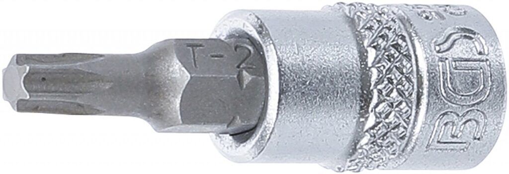 Bit Torx T25 cu tubulara 1/4", BGS 2593 - Seturi Burghie si Freze