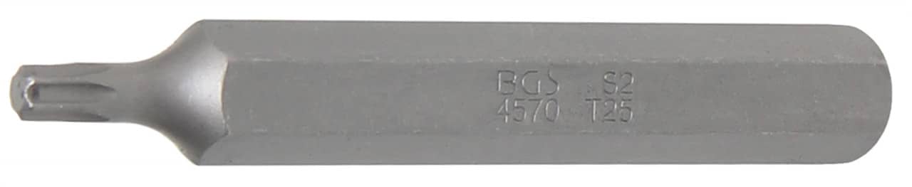 Bit Torx T25, lungime 75 mm, antrenare 10mm (3/8″), BGS 4570 – SimpleTools Bit Torx T25, lungime 75 mm, antrenare 10mm (3/8"), BGS 4570 - SimpleTools
