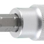 Bit Torx T45 cu gaura, antrenare cu tubulara 3/8", BGS 2597 - Chei Tubulare cu Biti