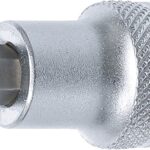 Bit Torx T50 cu gaura, antrenare cu tubulara 1/2", BGS 4328 - Chei Tubulare cu Biti