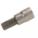 Bit Torx T55 cu gaura, antrenare cu tubulara 3/8", BGS 2599 - Chei Tubulare cu Biti