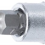 Bit Torx T8 cu tubulara 1/4", BGS 2589 - Chei Tubulare cu Biti