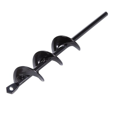 Burghiu de pamant Micul Fermier, pentru bormasina, diametru 4 cm, lungime 22 cm - In lucru