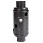 Burlan recuperator caldura, rotund, 120 mm, Gri mat - Accesorii diverse