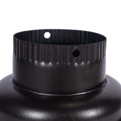 Burlan recuperator caldura, rotund, 130 mm, Gri mat - Accesorii diverse