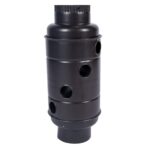 Burlan recuperator caldura, rotund, 130 mm, Gri mat - SimpleTools