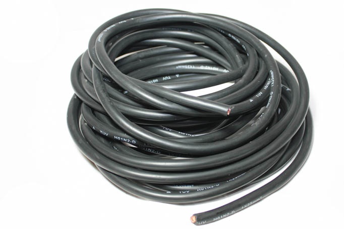 Cablu de sudura Almaz sectiune cablu 25mm², lungime 20 m - In lucru