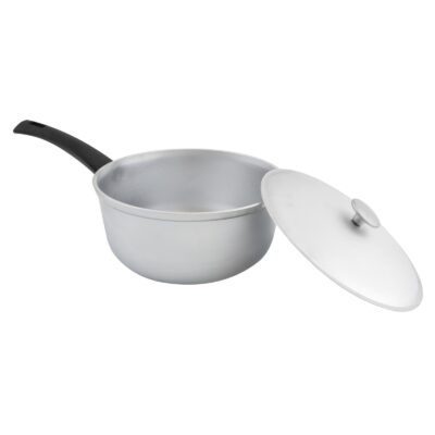 Ceaun din aluminiu alimentar capac si maner, capacitate 5 litri ROTOR