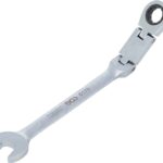 Cheie combinata cu clichet 16 mm dublu articulata, BGS 6176 - Chei combinate/fixe si inelare