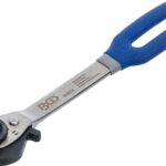 Cheie cu clicket, deschisa, pentru tevi, 11 mm, BGS 30831 - Chei combinate/fixe si inelare