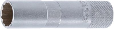 Cheie de bujii 16mm, profil 12 colturi, antrenare 3/8'', lungime 90 mm, BGS 2448