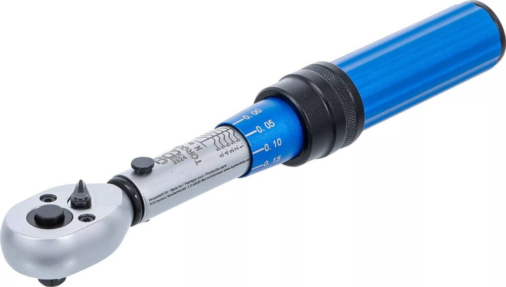 Cheie dinamometrica act. 1/4", 1 - 6 Nm, BGS 2824 - Clicheti si chei dinamometrice