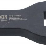 Cheie inelara cu impact, 12 colţuri, cu 2 suprafeţe de impact, 19 mm, BGS 35339 - Chei combinate/fixe si inelare
