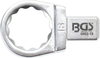 Cheie inelara detasabila 18 mm, prindere 9 x 12 mm, BGS 6902-18