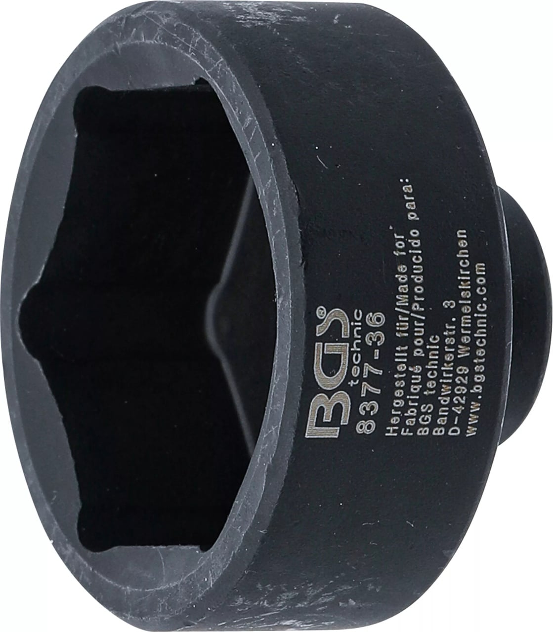 Cheie pentru filtru de ulei 36 mm, din trusa 8377, BGS 8377-36 – SimpleTools Cheie pentru filtru de ulei 36 mm, din trusa 8377, BGS 8377-36 - SimpleTools