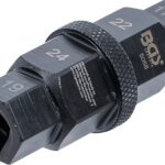 Cheie speciala pentru moto, 17-19-22-24 mm, 3/8", BGS 5058 - Motor