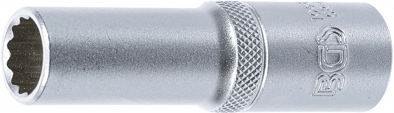 Cheie tubulara adanca 13 mm, 12 puncte, antrenare 1/2”, BGS 10681 – SimpleTools Cheie tubulara adanca 13 mm, 12 puncte, antrenare 1/2'', BGS 10681 - SimpleTools