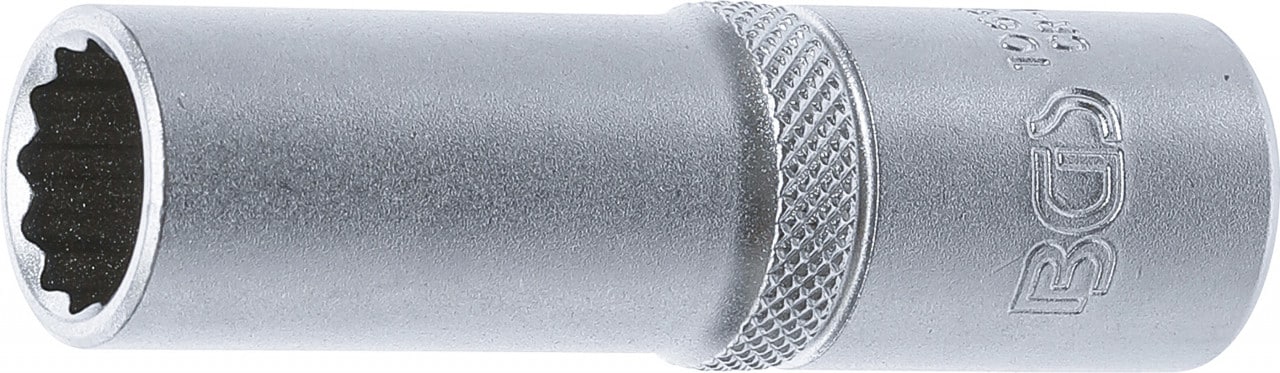Cheie tubulara adanca 14 mm, 12 puncte, antrenare 1/2”, BGS 10664 – SimpleTools Cheie tubulara adanca 14 mm, 12 puncte, antrenare 1/2'', BGS 10664 - SimpleTools