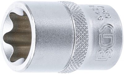 Cheie tubulara Profil E22, antrenare 1/2", BGS 6422