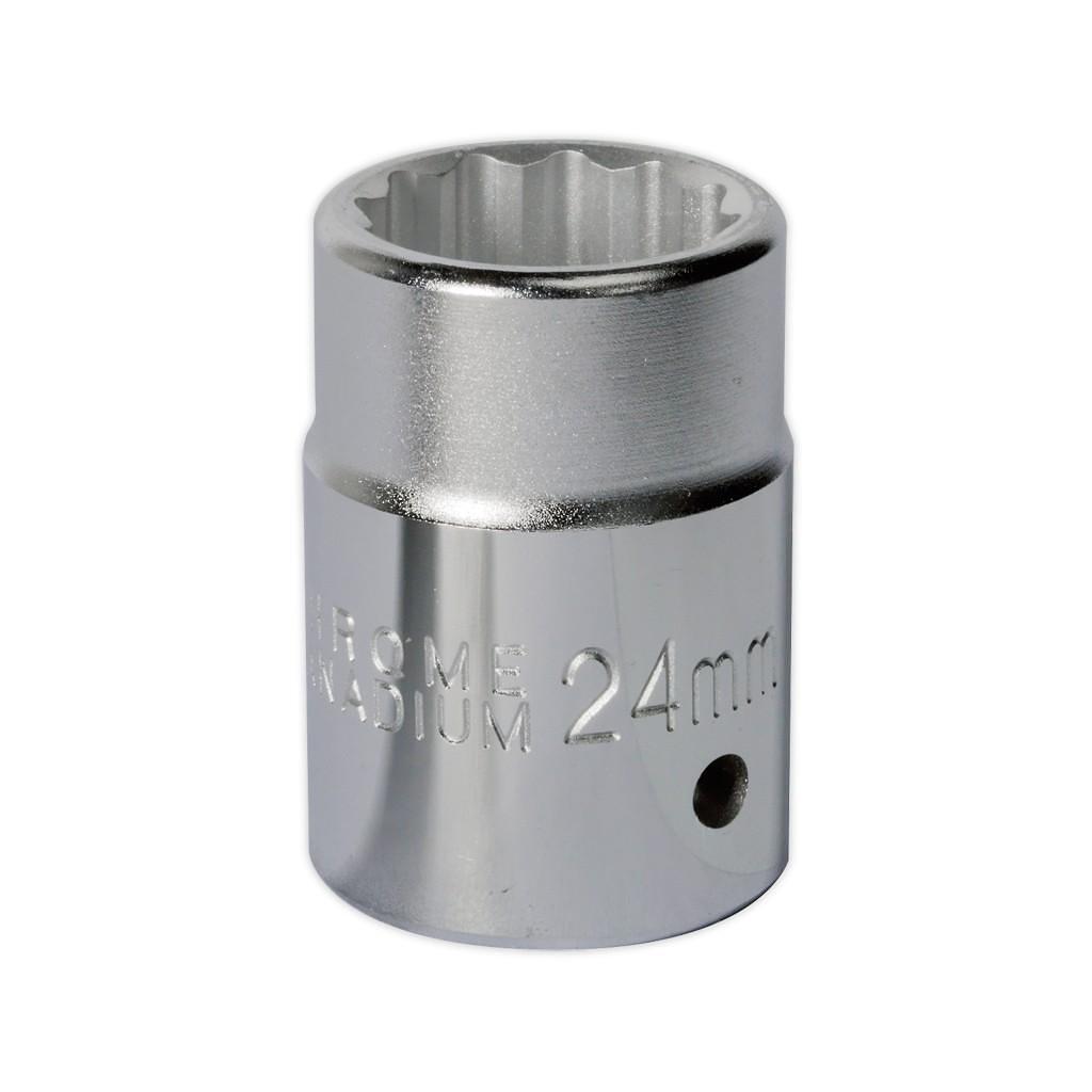 Cheie tubulara Sealey, patrat de actionare de 3/4″, 24mm – SimpleTools Cheie tubulara Sealey, patrat de actionare de 3/4", 24mm - SimpleTools