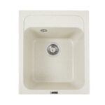 Chiuveta de bucătărie Elefant Premium Korrado , Nisip 497x398 mm - In lucru