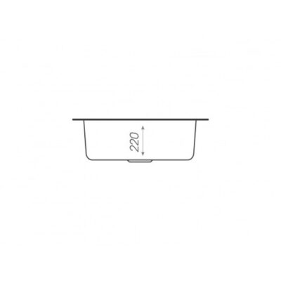 Chiuveta de bucătărie Elefant Premium Turas 480 , Nisip bej 482 mm - In lucru