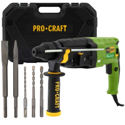 Ciocan rotopercutor PROCRAFT BH1400, 790W, 3J, 4000 bpm - In lucru