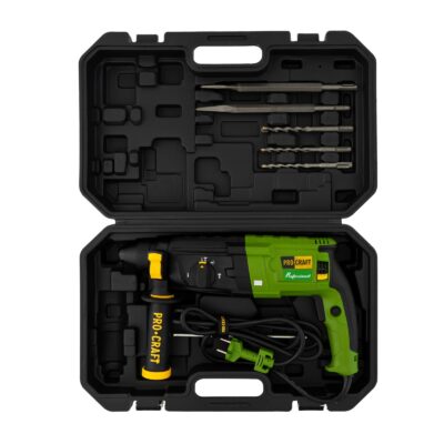 Ciocan rotopercutor PROCRAFT BH1400, 790W, 3J, 4000 bpm - In lucru