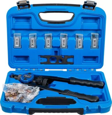Cleste pentru montat piulite-nit, M3-M4-M5-M6-M8-M10, lungime 330 mm, BGS 408