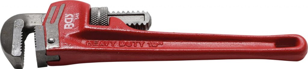 Cleste profesional pentru tevi, Heavy Duty, deschidere 6 - 25 mm, lungime 250 mm, BGS 540 - Cheie reglabila/Papagal si Mops
