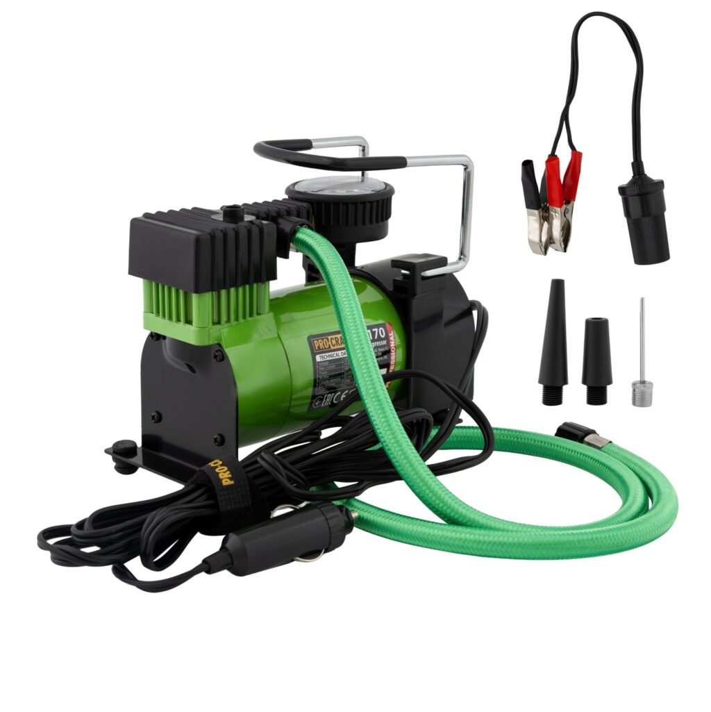 Compresor auto Procraft LK170, 12 V, 35 l/min, 7 bari, 120 W - Compresoare