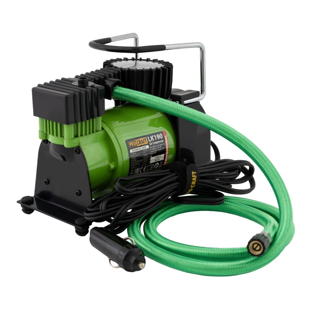 Compresor auto Procraft LK190, 12 V, 35 l/min, 7 bari - Compresoare
