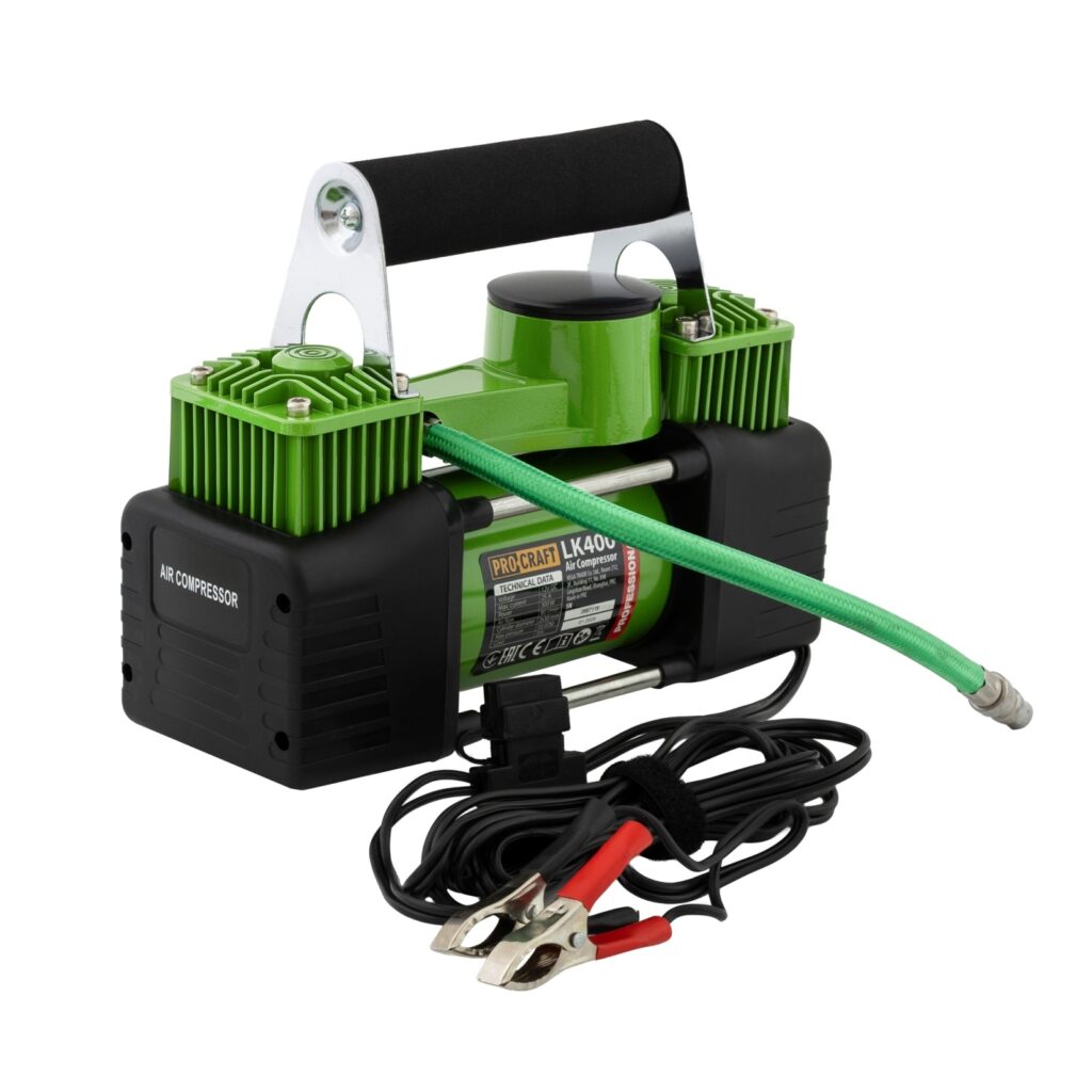 Compresor auto Procraft LK400, 25 A, 80 l/min, 25 atmosfere, 276W - Compresoare