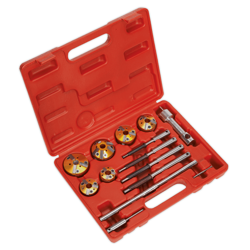 Cutit pentru scaunele supapelor, 14 piese, Sealey - Motor