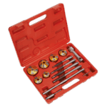 Cutit pentru scaunele supapelor, 14 piese, Sealey - Motor