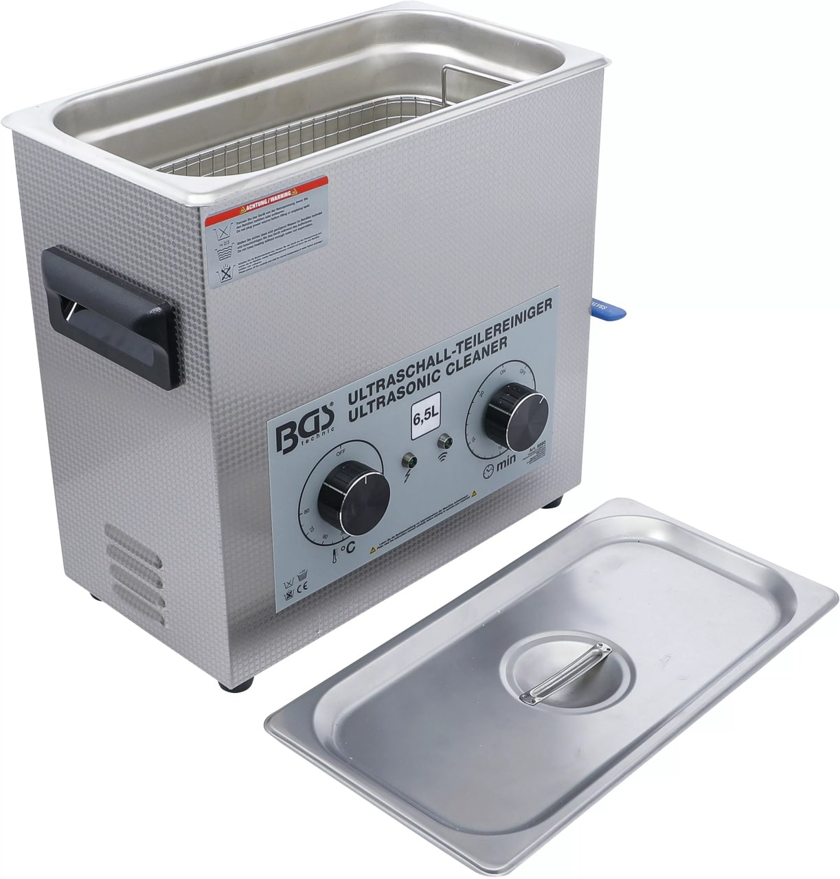 Cuva pentru spalare piese cu ultrasunete, capacitate 6.5 litri, BGS 6880 – SimpleTools Cuva pentru spalare piese cu ultrasunete, capacitate 6.5 litri, BGS 6880 - SimpleTools