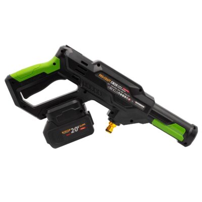 CW20 Aparat de spalat cu presiune pe acumulator PROCRAFT 30 bar, 20V/4Ah, brushlesss, NU CONTINE ACUMULATOR SI INCARCATOR - In lucru