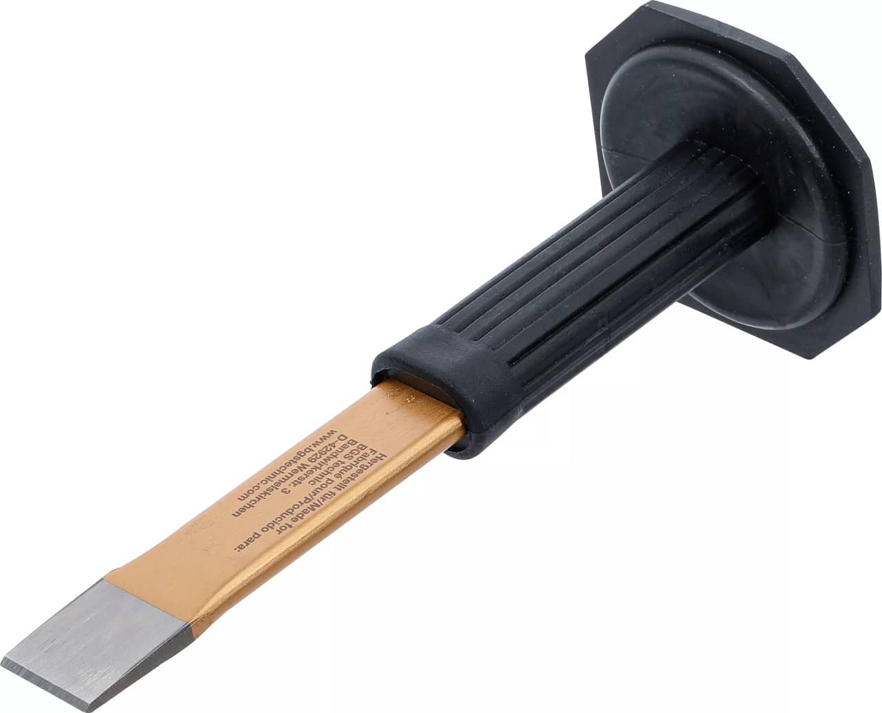 Dalta pentru mecanici cu manson de protectie din cauciuc, 235 mm, BGS 1640 – SimpleTools Dalta pentru mecanici cu manson de protectie din cauciuc, 235 mm, BGS 1640 - SimpleTools