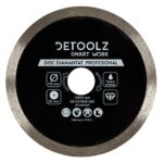Disc diamantat continuu Detoolz 110x20mm, taiere umeda - In lucru