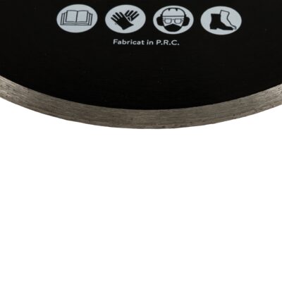 Disc diamantat continuu Detoolz 230x22.2mm, taiere umeda - In lucru