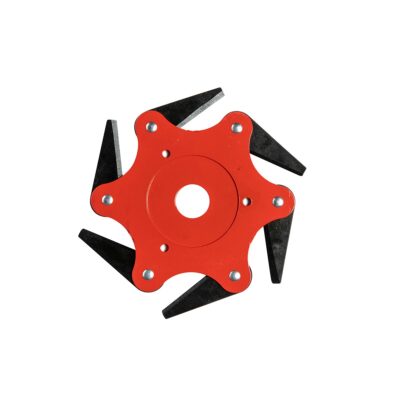Disc motocoasa Micul Fermier, 6 lame - In lucru