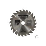 Disc taiat lemn ROTOR 160*20/16 cu adaptor 24T - In lucru
