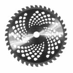 Disc vidia 60T 255X25.4 Calitatea C, Elefant - In lucru