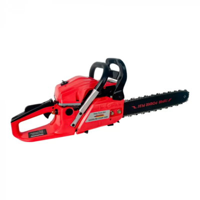 Drujba benzina Super Power Plus Red Edition 7.5CP X7500 , lama +lant 38CM 15'' 1.5CM 64D , pompita amorsare - Drujbe si Despicatoare busteni