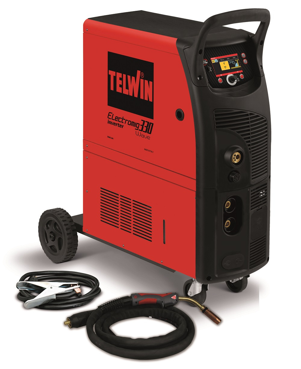 ELECTROMIG 330 WAVE AQUA - APARAT DE SUDURA TELWIN tip MIG-MAG/TIG/MMA - Aparate de Sudura tip MIG-MAG