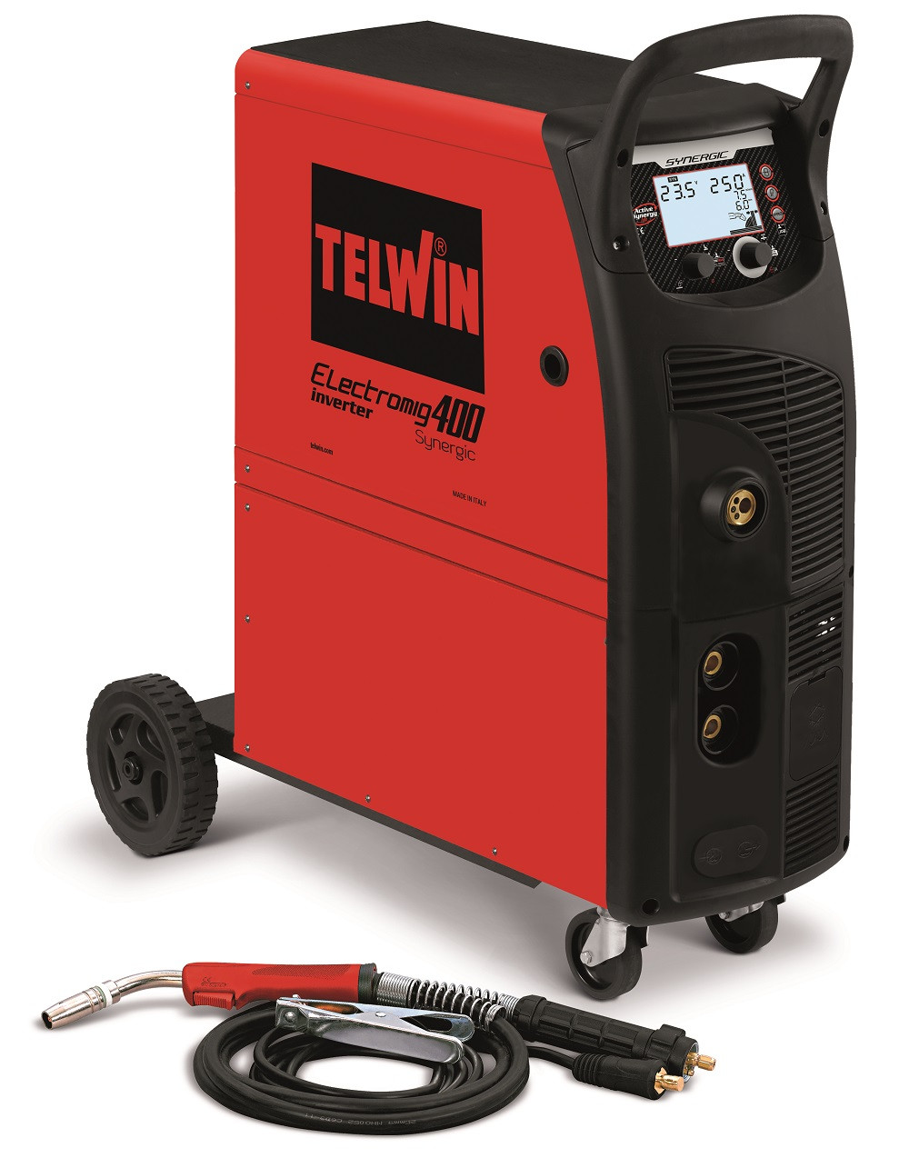 ELECTROMIG 400 SYNERGIC - APARAT DE SUDURA TELWIN tip MIG-MAG/TIG/MMA - Aparate de Sudura tip MIG-MAG