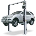 Elevator cu doua coloane, electro-hidraulic, 3.5 tone, 400V, brate asimetrice, ROTARY - Elevatoare