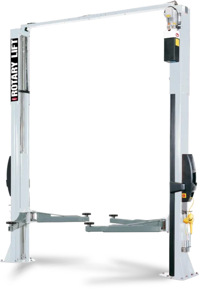Elevator cu doua coloane electrohidraulic, capacitate 4.5 tone, traversa superioară ROTARY - SimpleTools
