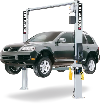 Elevator cu doua coloane electrohidraulic, capacitate 4.5 tone, traversa superioară ROTARY - SimpleTools