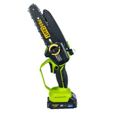 Fierastrau cu lant pe acumulator PKA44 PROCRAFT - In lucru